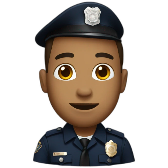 los angeles police officer emoji