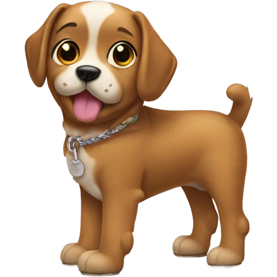 dog wearing ugg boots emoji