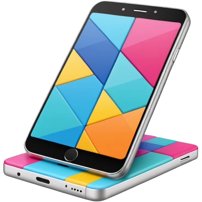Un smartphone qui se plie comme un origami emoji