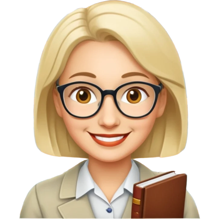 Я - российский умный, весёлый, добрый библиотекарь emoji