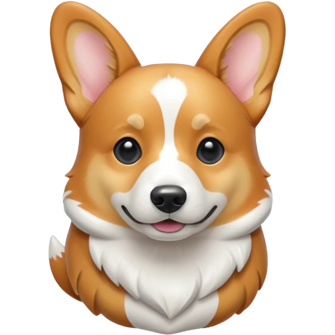 Marble corgi emoji