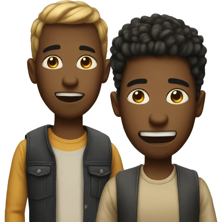 Two bad cousins emoji