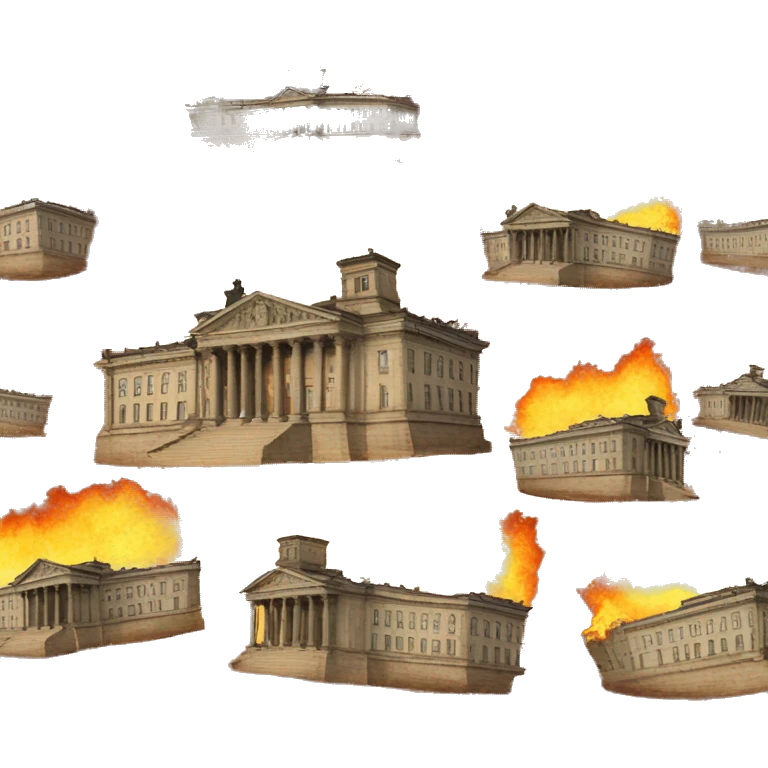Reichstag on fire emoji