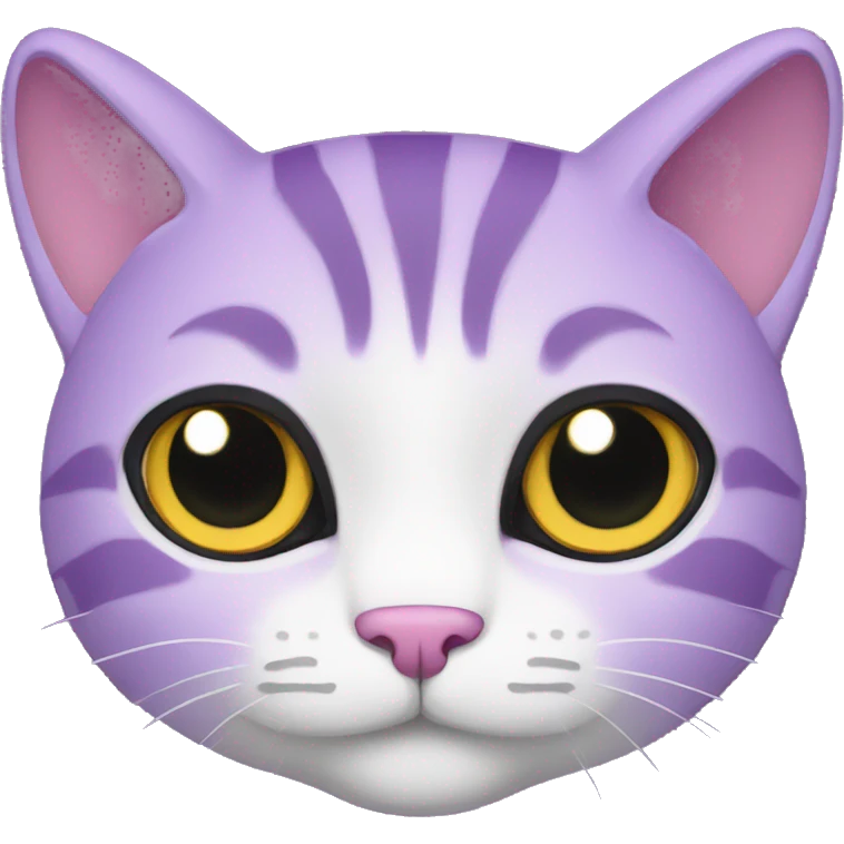 Purple cat emoji