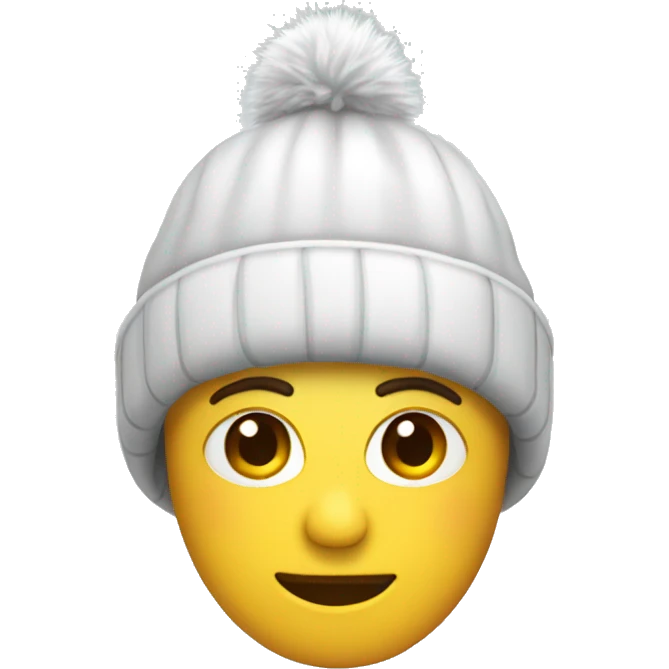 Winter hat emoji