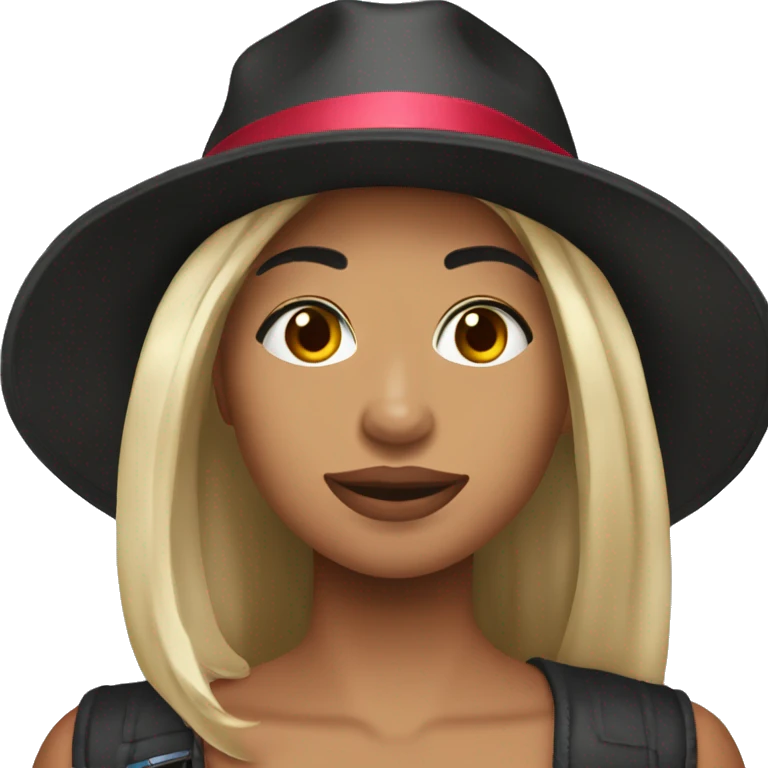 ruby cruz wering a slovakia hat emoji