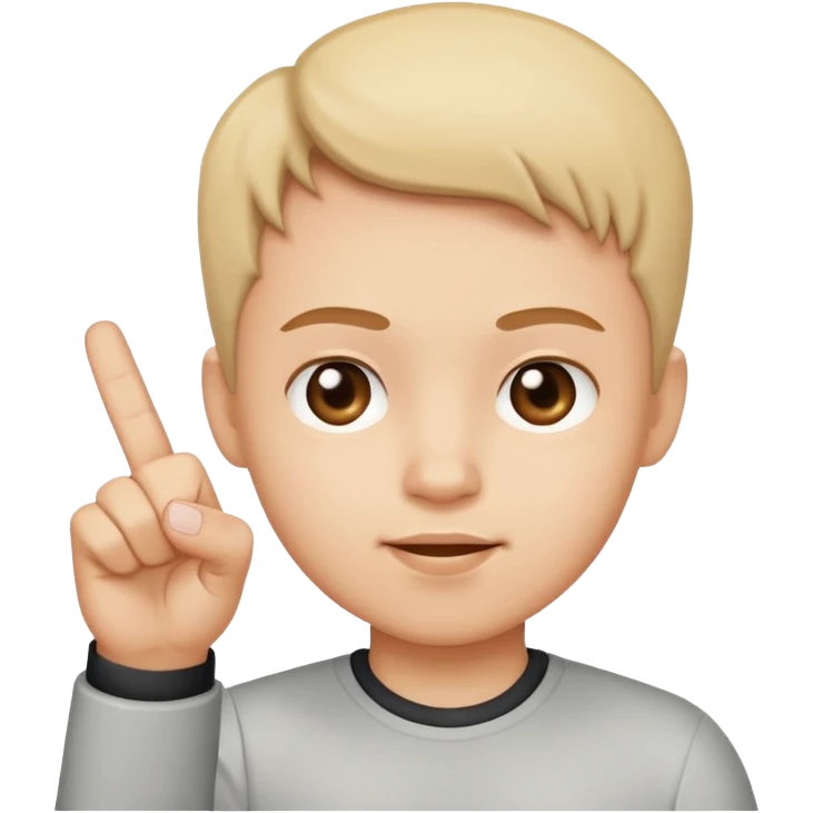 Cute face with middle finger  emoji