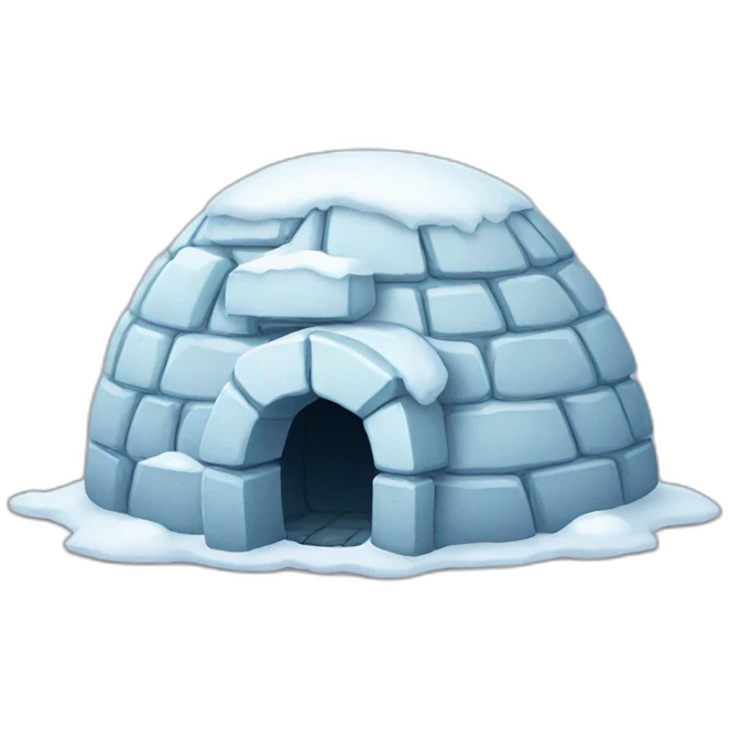 igloo crying emoji