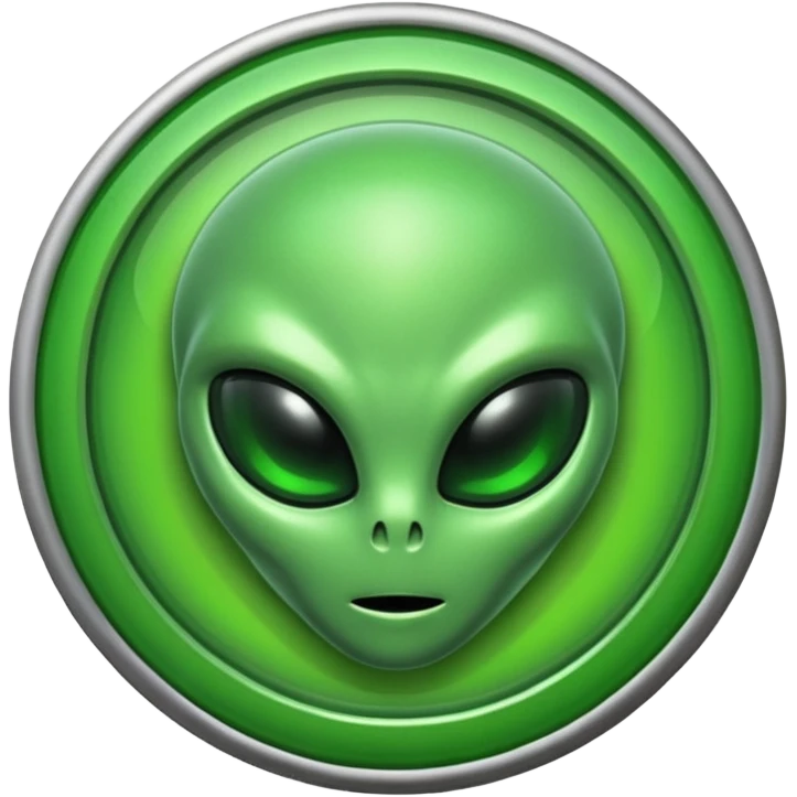 alien badge emoji