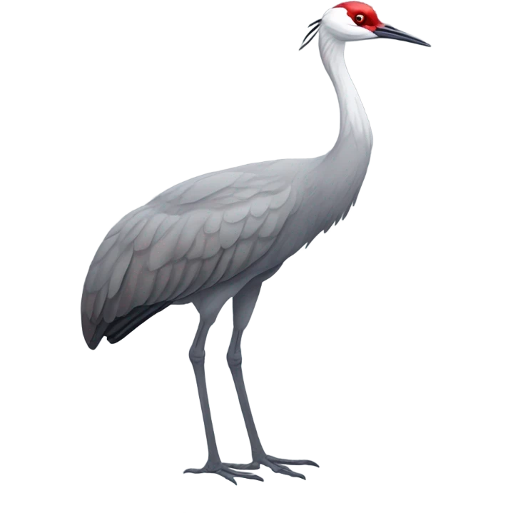 sandhill crane emoji