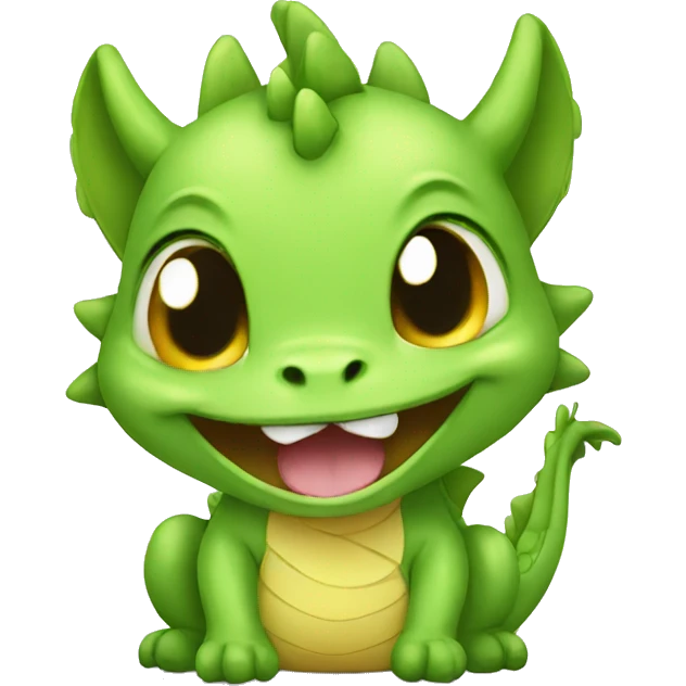 baby dragon laughing crying emoji