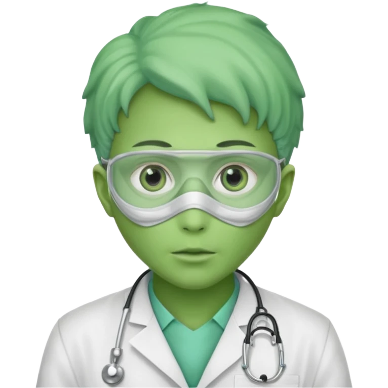 alien doctor emoji