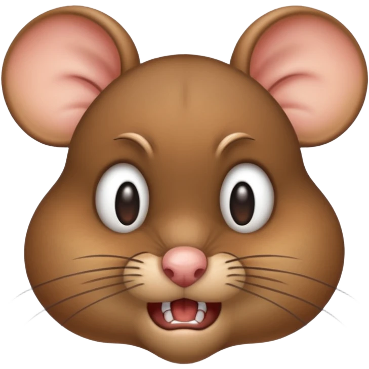 no make it a mouse cussing emoji