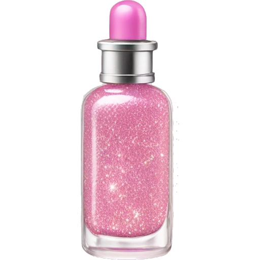 Fairy light pink perfume glitter emoji