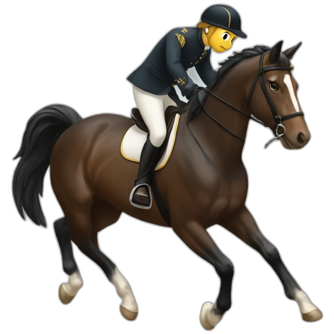 Saut de cheval  emoji