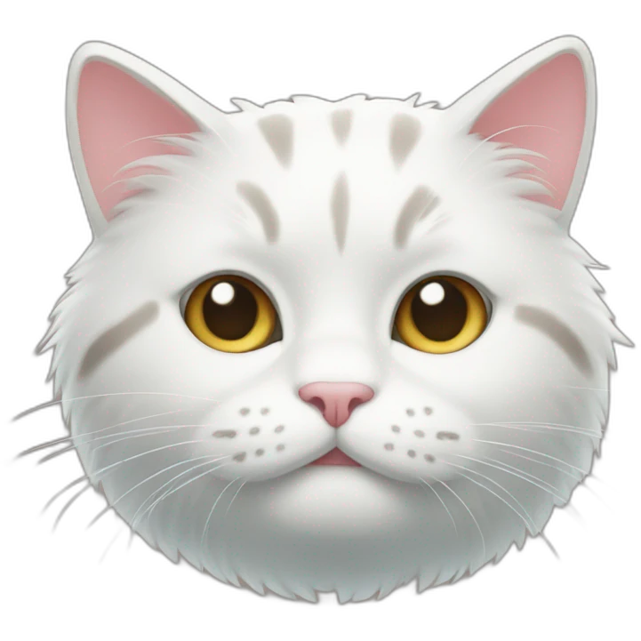 Puffy cat emoji