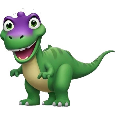 Barney the Dinosaur emoji