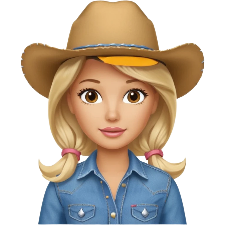Country Barbie emoji