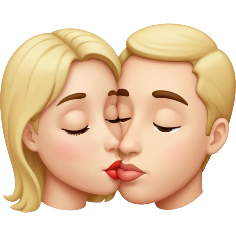 Bottom with Kiss emoji
