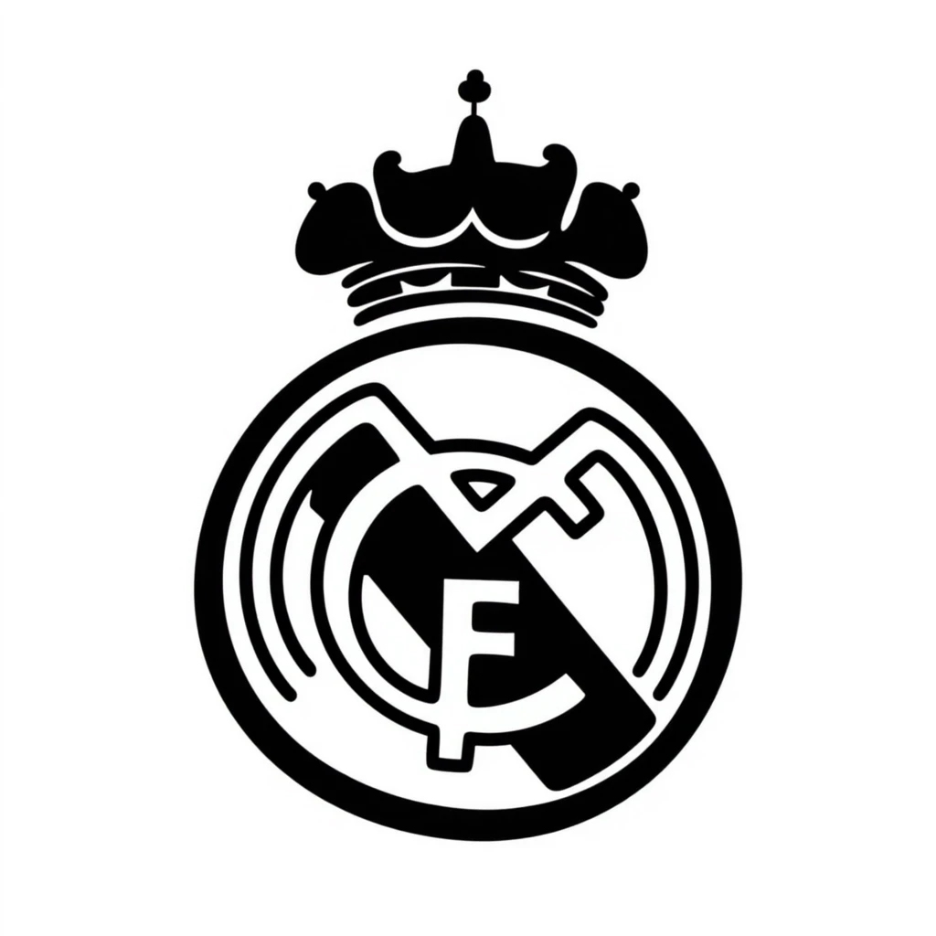 Real Madrid logo emoji