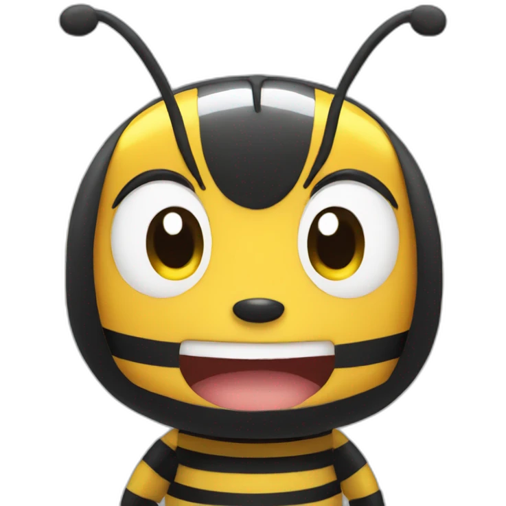 Bee in Cotoons anime emoji
