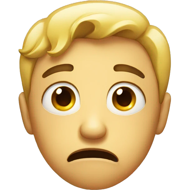 Crying and shocked  emoji