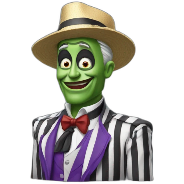 Beetle juice emoji