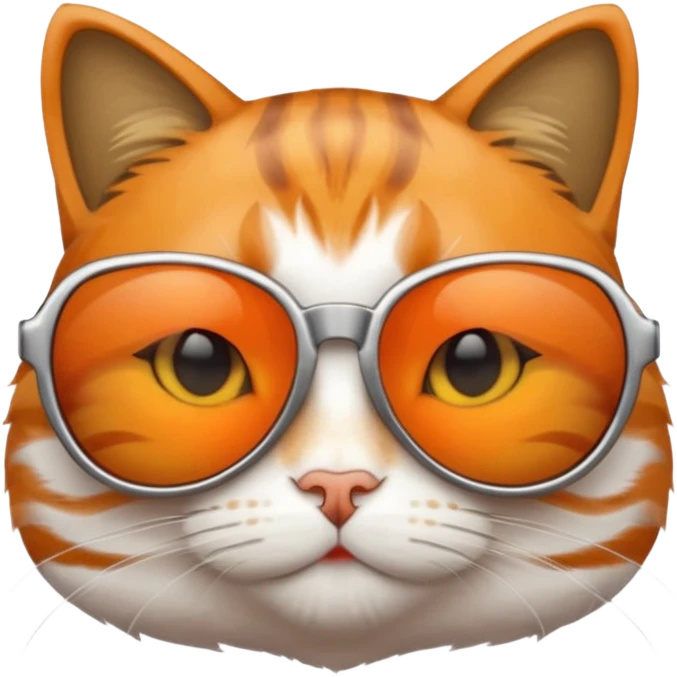 Cat in sunglasses emoji
