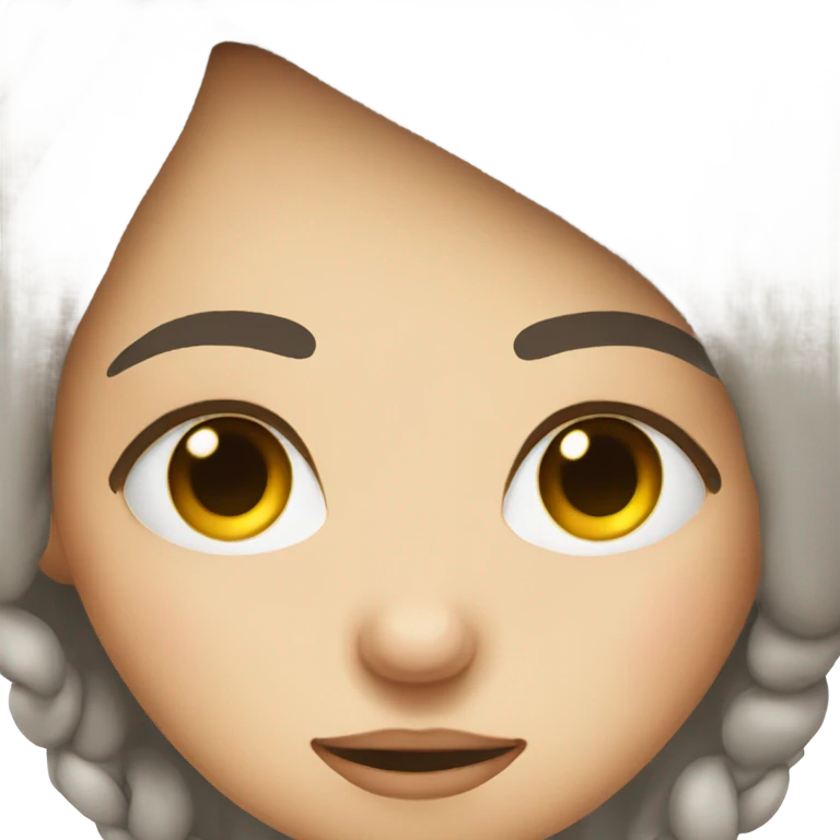 sleepy eyed girl emoji