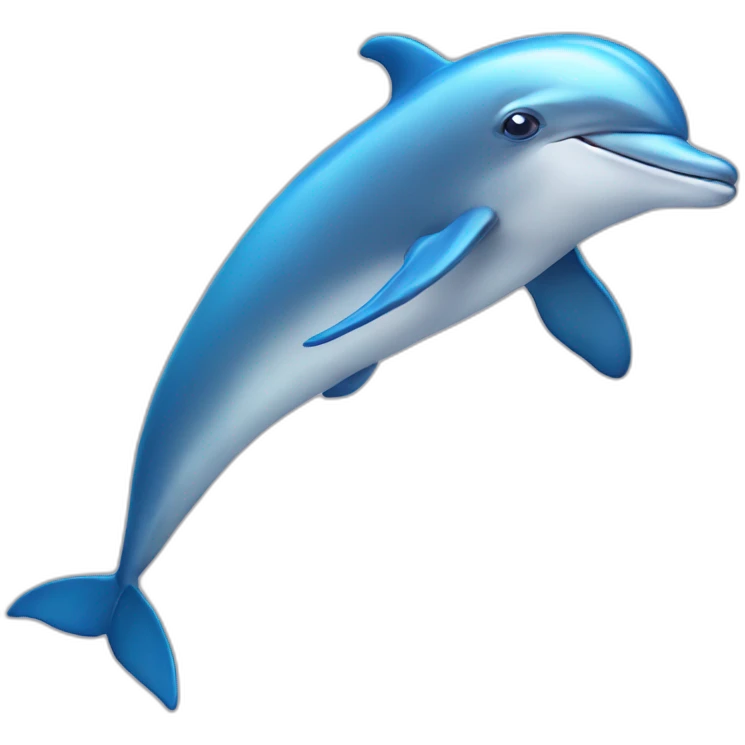 dolphin with wings emoji