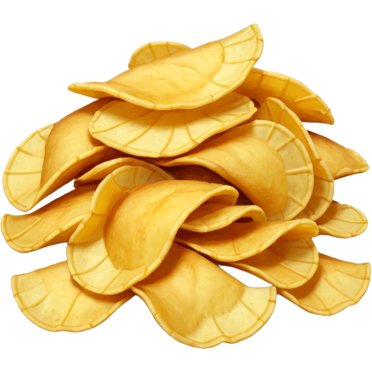 Some potato chips. emoji