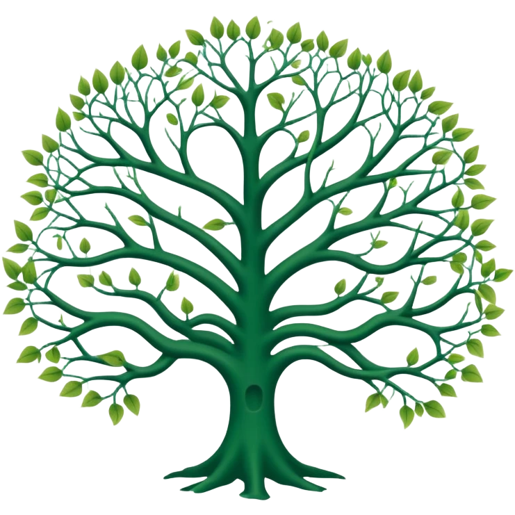 green mind mapping emoji