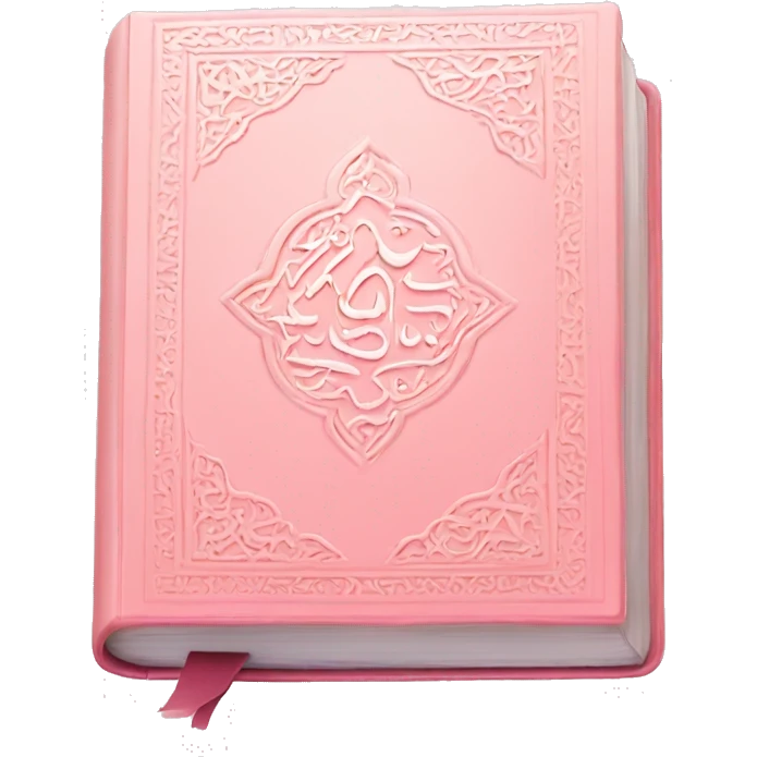 Light pink Quran emoji