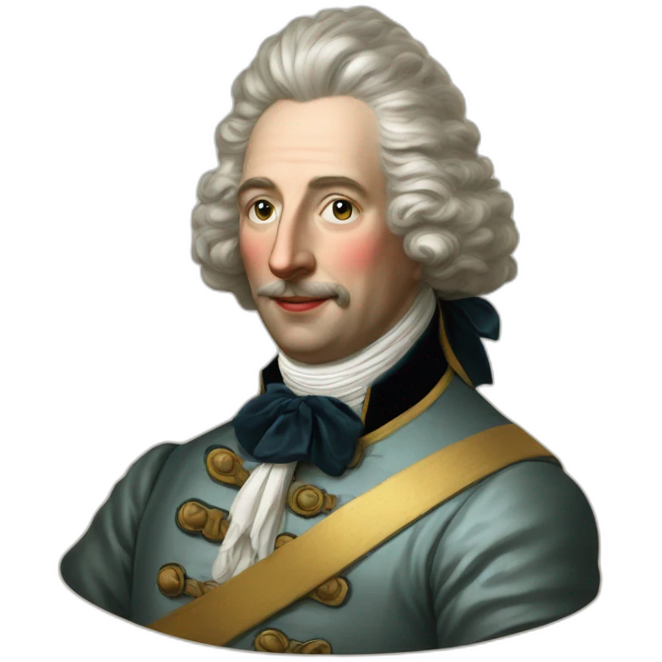 English gentleman of XVIII century emoji