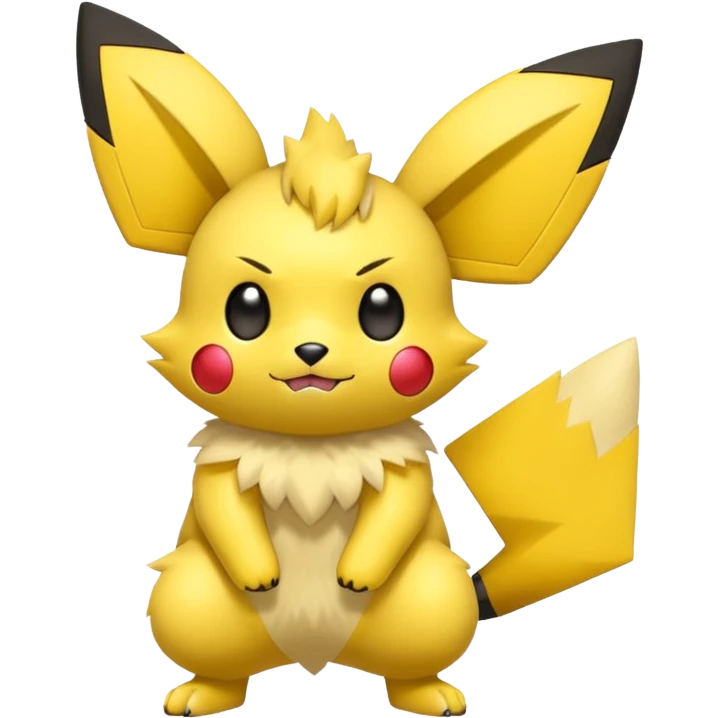 Pichu-Fakémon-hybrid-creature (full body)  emoji