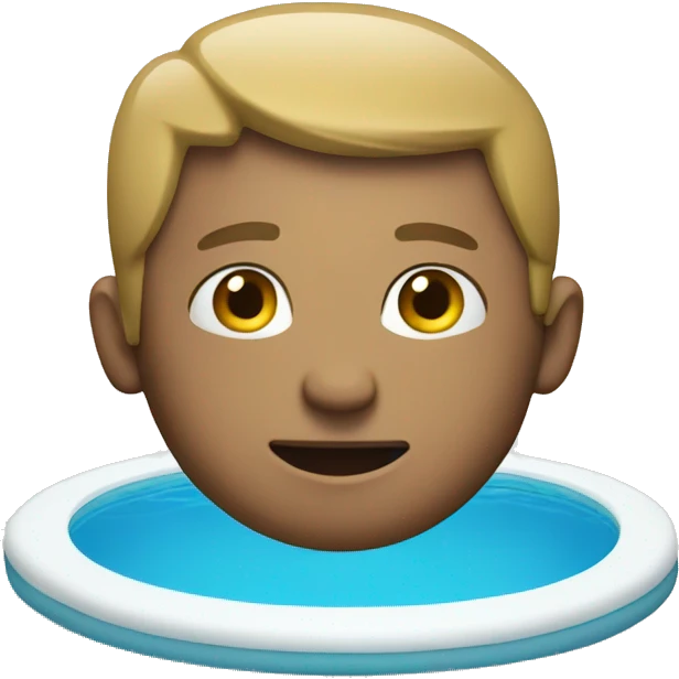 A big pool emoji