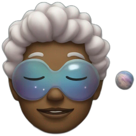 Cosmic méditation  emoji