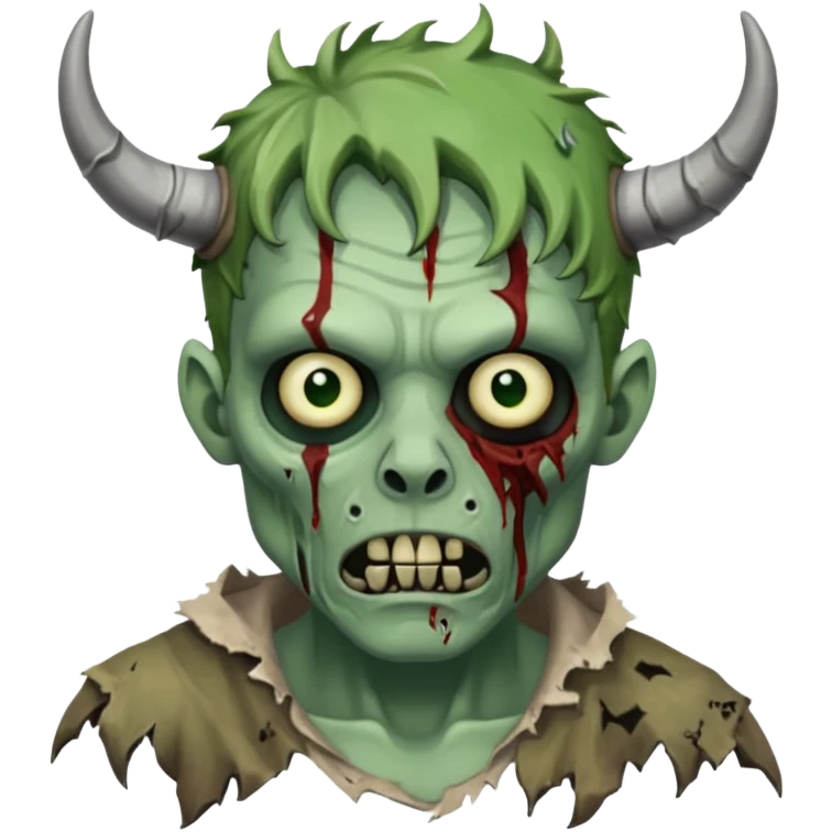 zombie with horns emoji