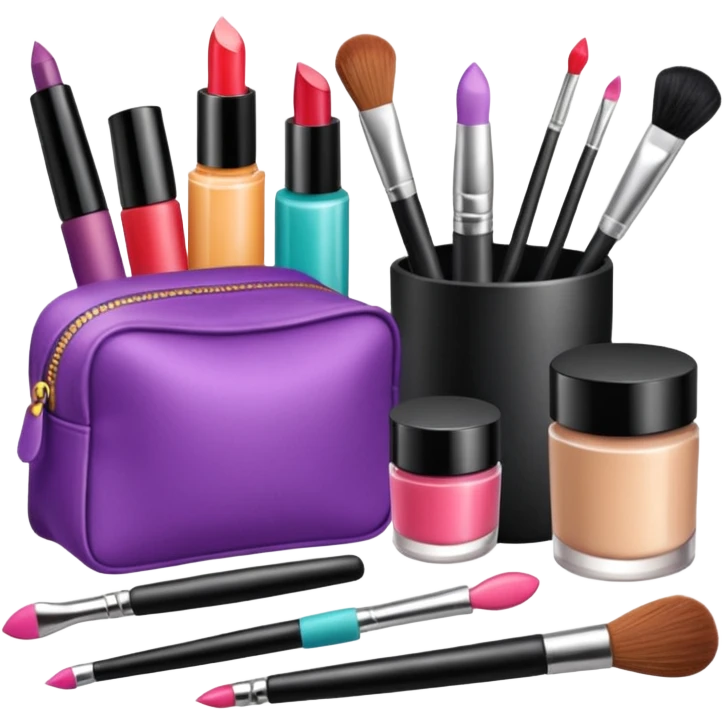 make-up supplies emoji