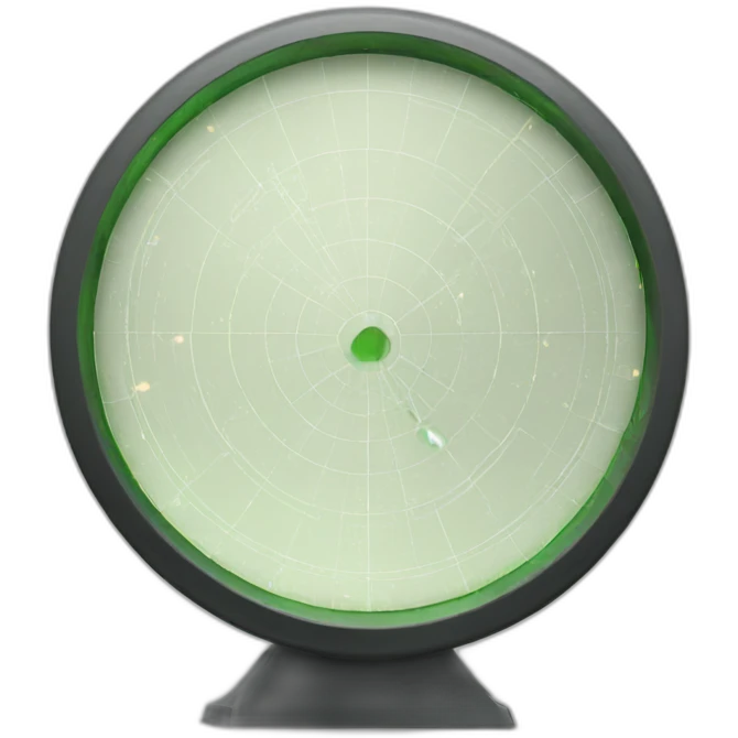 Radar display emoji