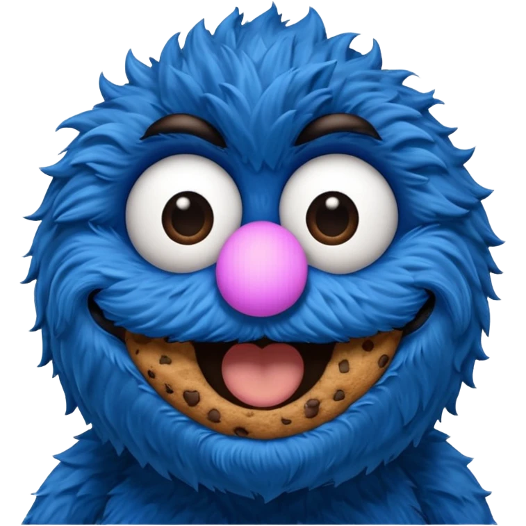 cookie monster emoji