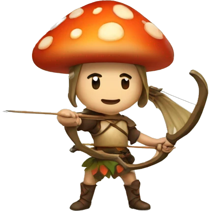 Mushroom Archer emoji