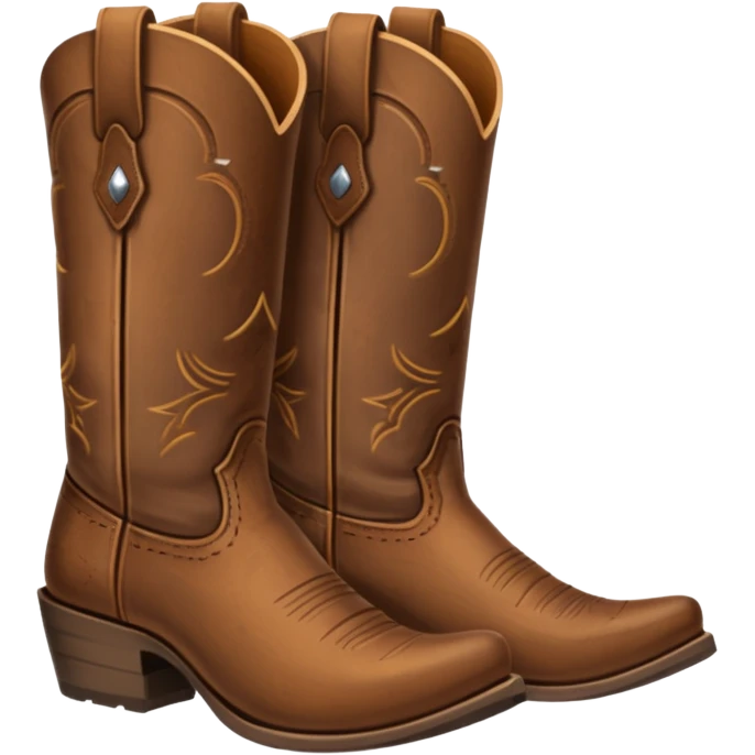 Cowboy boots emoji