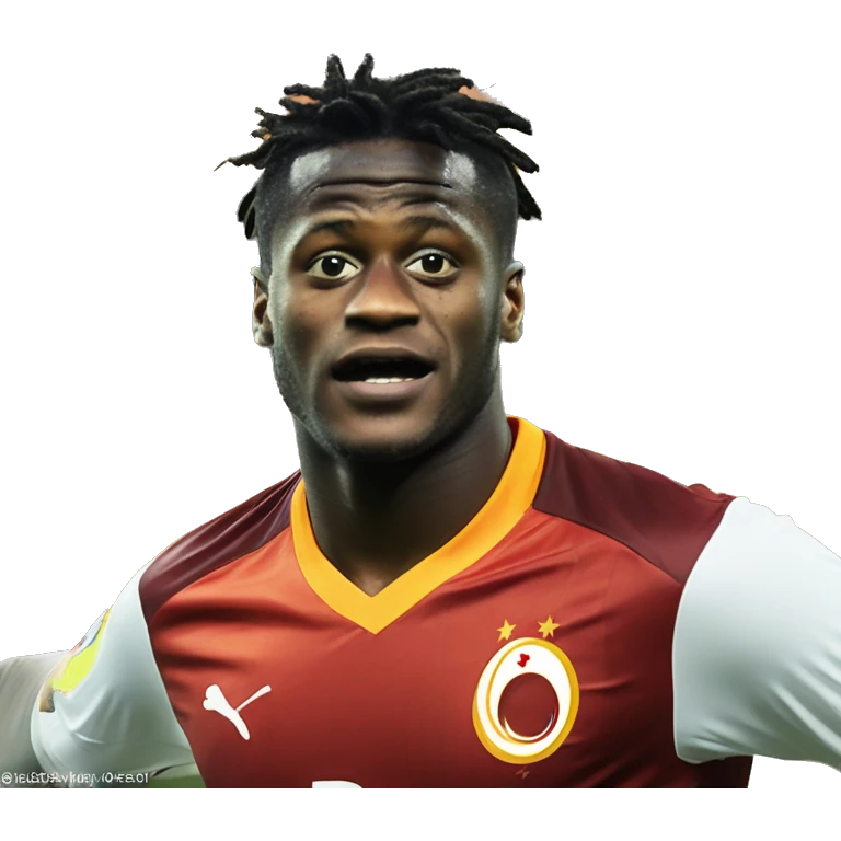 the player of the football team Galatasaray Mishi Batshuayi says Akif to go to work emoji
