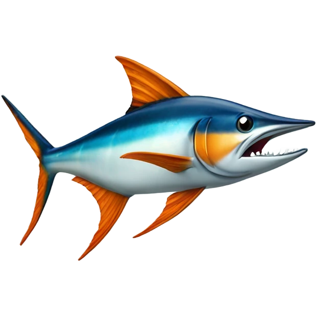 Marlin fish emoji