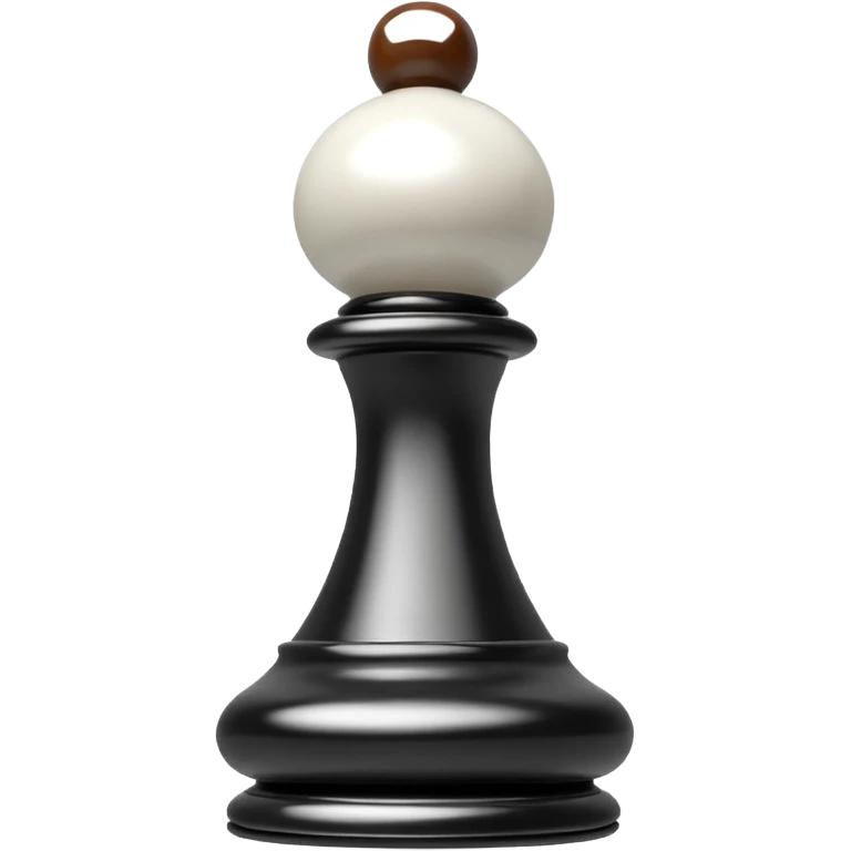 white chess pieces, pawn, white emoji