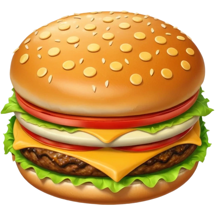 burger pizza fries emoji