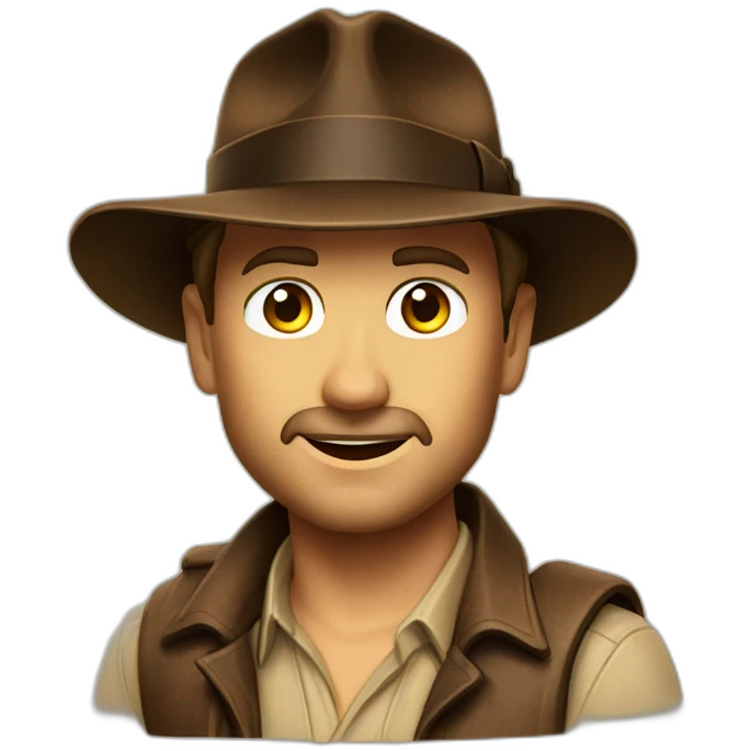 Indiana jones emoji