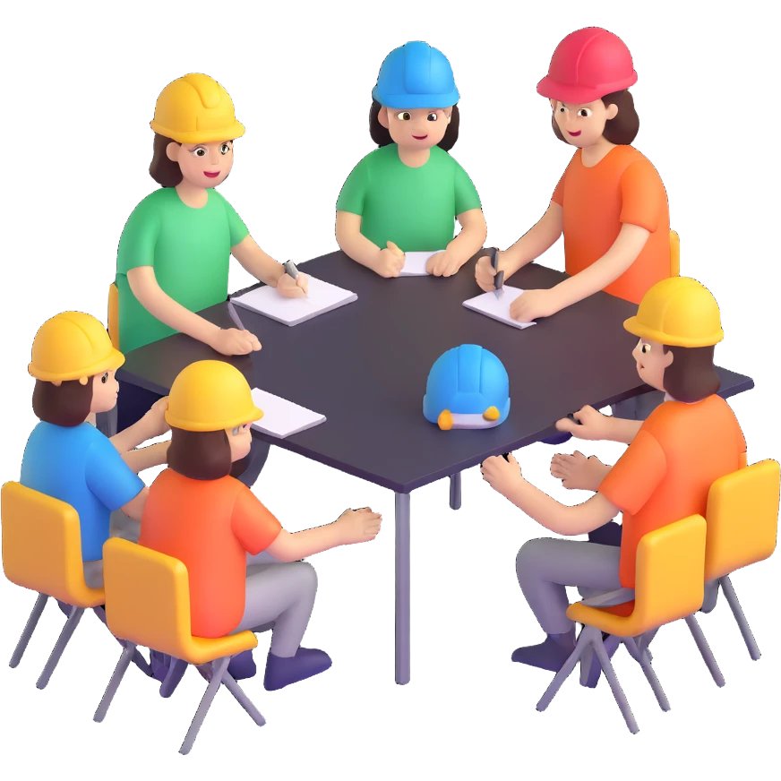 team of people collaborating together emoji