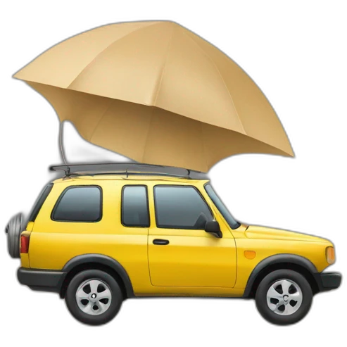 papier sur une voiture emoji